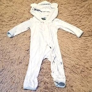 KicKee Pants Hooded Velour Coverall